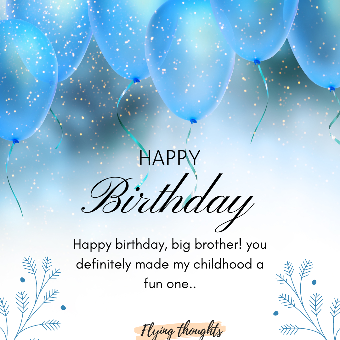 Happy Birthday Messages For Brother Happy Birthday Messages For Brother