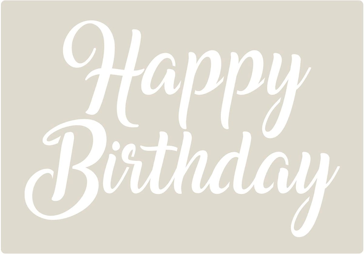 Happy Birthday Stencil AutoCAD 3D Modelling U0026 Rendering Happy Birthday Stencil AutoCAD 3D Modelling U0026 Rendering