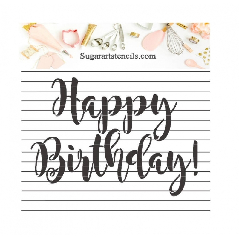 happy birthday stencil printable happy birthday stencil printable