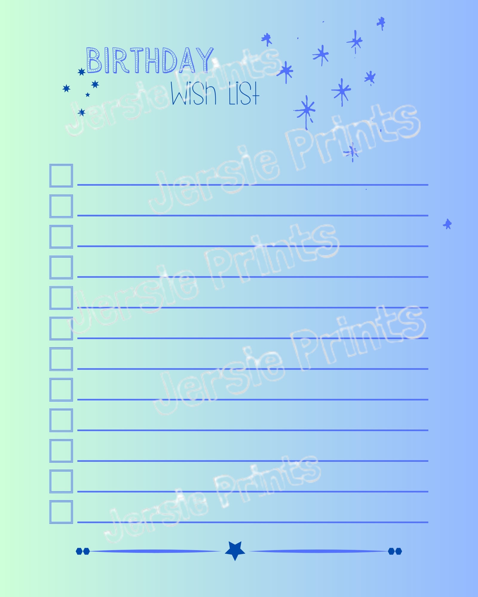 Kids Birthday Wish List Printable PNG digital Download Etsy Kids Birthday Wish List Printable PNG digital Download Etsy