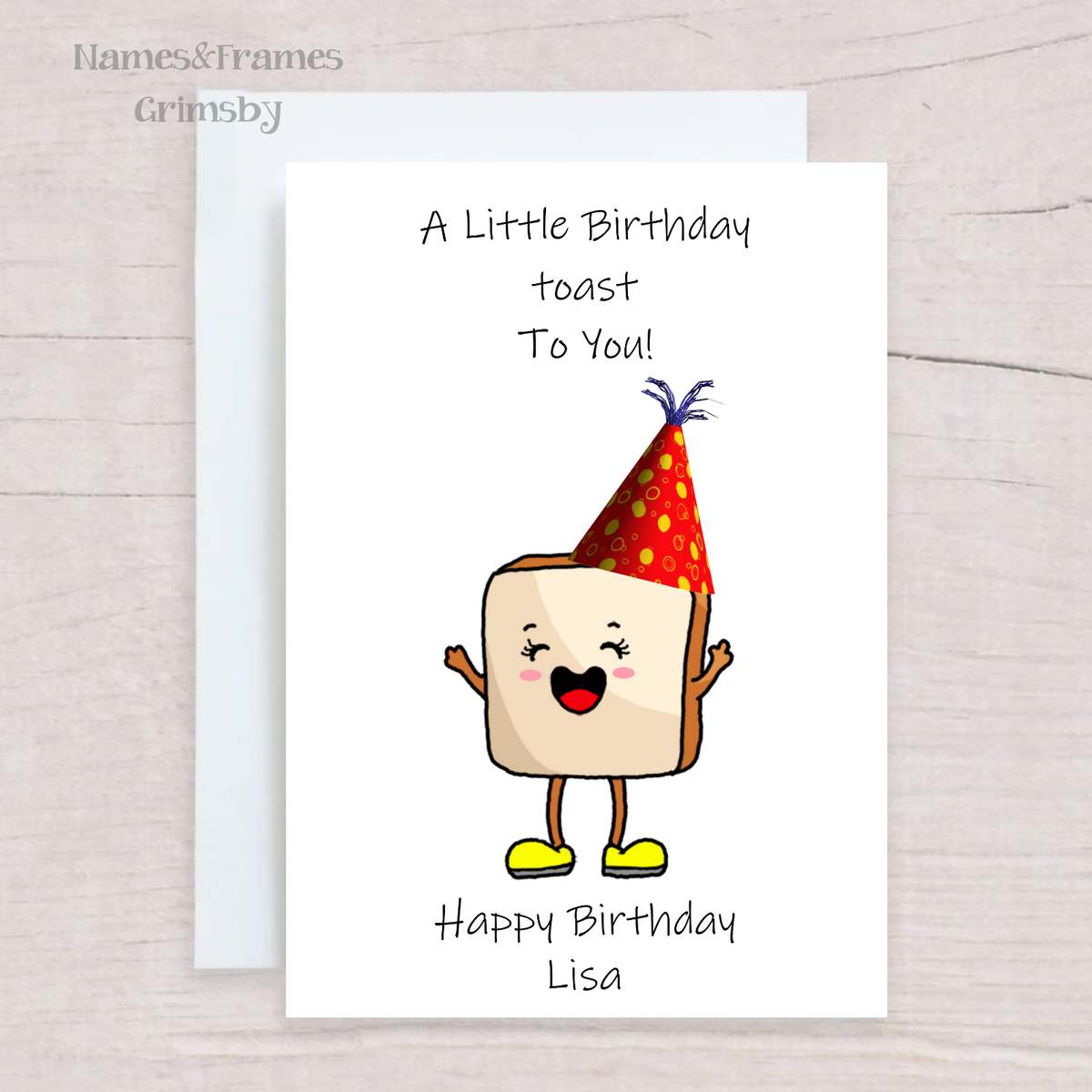 Personalised Funny Birthday Card Toast To You Celebrations Gift EBay