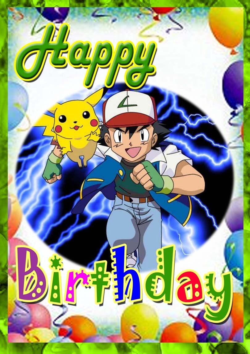 Printable Pokemon Birthday Cards PRINTBIRTHDAY CARDS Printable Pokemon Birthday Cards PRINTBIRTHDAY CARDS
