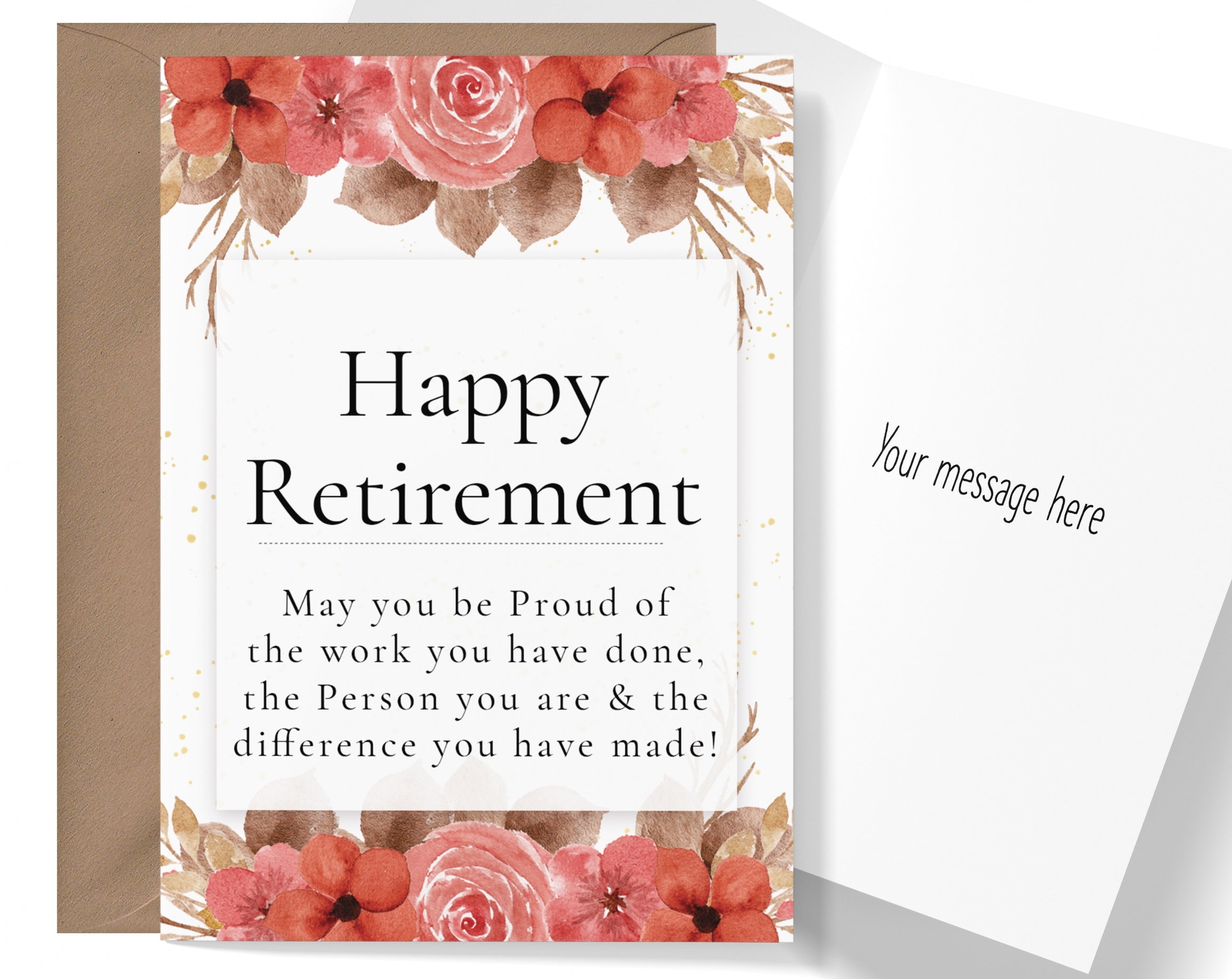 Retirement Card Happy Retirement For Coworker Friend Family Retirement Card Happy Retirement For Coworker Friend Family