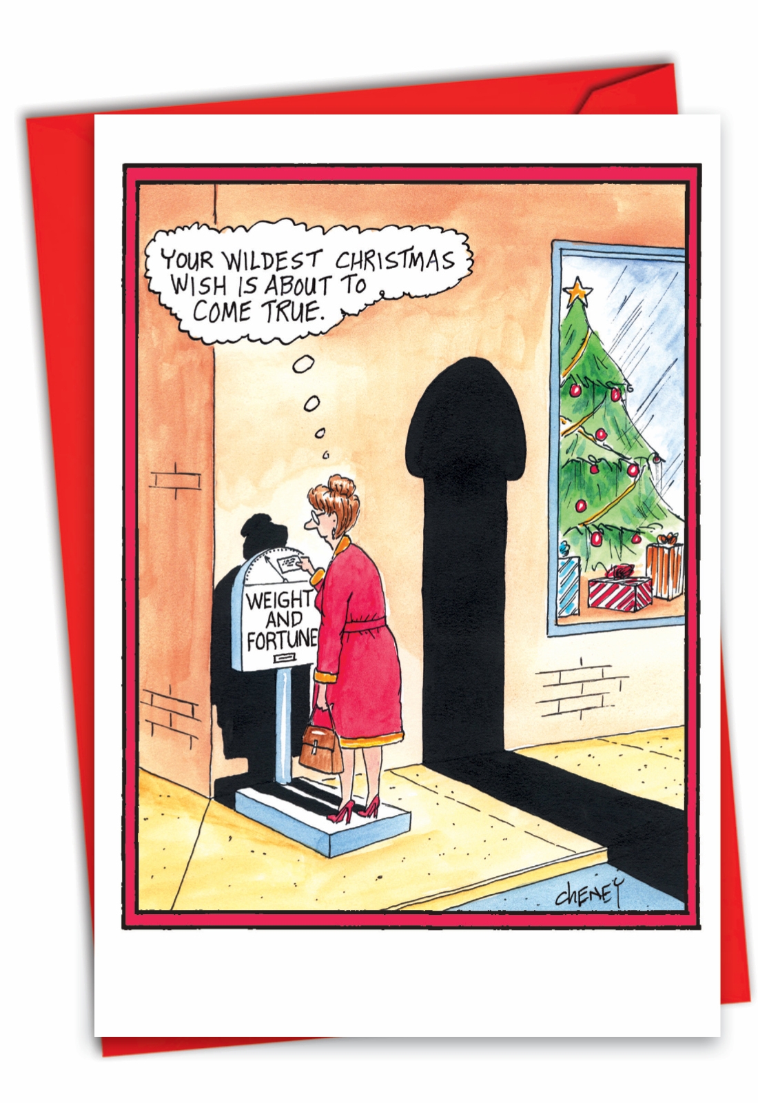 Wildest Christmas Wishes Funny Christmas Greeting Card