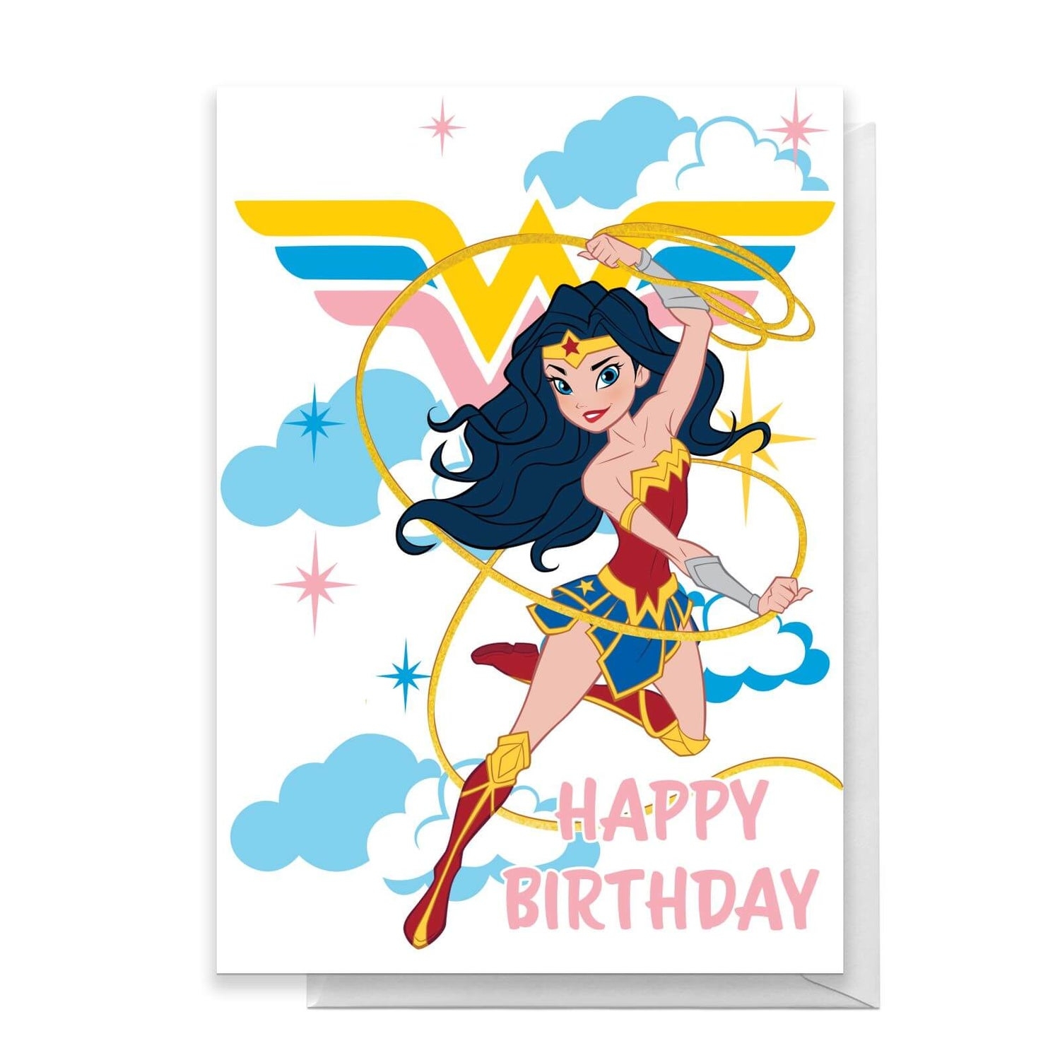 Wonder Woman Birthday Cards Printable